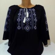 Женская вышиванка " Магия синего" купить