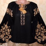 Женская вышиванка "Золотое дерево роду" купить