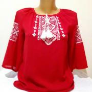 Женская вышиванка " Пламя" купить
