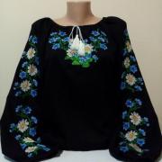 Женская вышиванка "Васильковое поле" купить