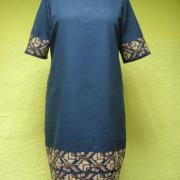 Женское вышитое платье магический цвет фото