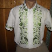 Мужская вышиванка "Почесть" фото