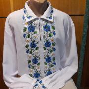 Мужская вышиванка "Красота и сила" фото