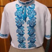 Мужская вышиванка "Дубовый символ" фото