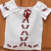 Детская вышиванка "Цветочек" фото