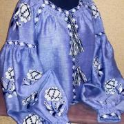 Женская вышиванка "Геометрия в цветах" купить