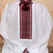 Вышитая рубашка для мальчика "Узор" фото