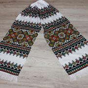 Свадебный рушнык с красивой ручной вышивкой фото