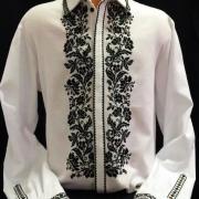 Мужская вышиванка  " Магия черного" купить