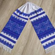 Весільний вишитий рушник "Лазур" купити