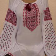 Купить блузку из шифона с вышивкой