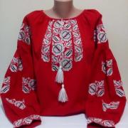 Женская вышиванка "Белые хризантемы" купить