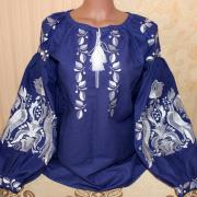 Стильна жіноча вишиванка бохо "Жар Птиця" фото