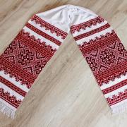 Вышитый свадебный рушник ручной работы 