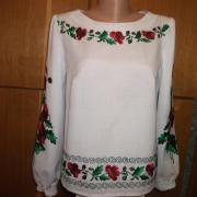 Женская вышитая блуза "Эксклюзив" фото