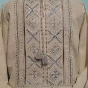 Мужская вышиванка  " Серебро" купить