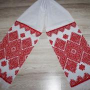 Вышитый свадебный рушник ручной работы купить