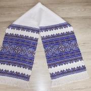 Вышитый свадебный рушник ручной работы купить