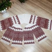 Вышитый свадебный рушник ручной работы купить