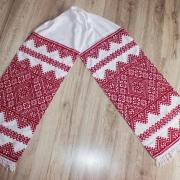 Вышитый свадебный рушник ручной работы купить