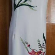 Женское вышитое платье "Лилия" купить