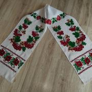 Вишитий весільний рушник "Калина" на замовлення