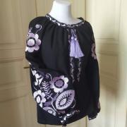 Жіноча вишиванка в стилі бохо "Квітка удачі" купити