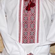 Вишиванка на хлопчика "Червоні ромби" купити
