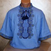 Вишита чоловіча сорочка "Лохина" фото