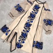 Жіноча вишита сукня "Яна" фото