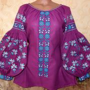 Жіноча вишита блуза "Агата" фото