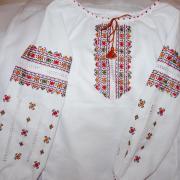 Дитяча блузка вишиванка "Яскрава геометрія" фото