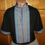 Купить вышитую крестиком мужскую вышиванку