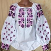 Жіноча вишиванка "Фіалка" фото