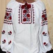 Традиційна вишиванка на дівчинку "Сальвія" купити Херсон