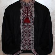 Чорна вишита сорочка "Дамір" фото