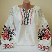 Вышиванка на хлопке с ришелье "Розита" фото Крестик