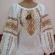 Женская вышиваночка "Кофе со сливками" фото