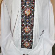  Мужская вышиванка с национальной символикой "Отчизна" Киев