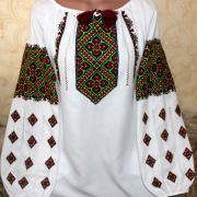 Жіноча вишиванка Багата квіткова" Вишиванки Київ
