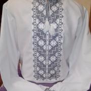 Мужская вышиванка "Звездная пыль" фото Крестик Киев