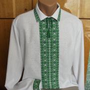 Вышиванка украинская мужская яркие цвета