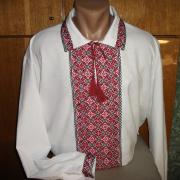 Украинская мужская вышиванка "Звездная"