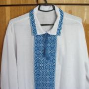 Мужская вышиванка "Звездное поле" ручной работы купить Киев