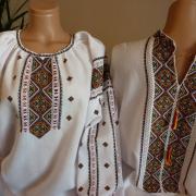 Стильные вышиванки ручной работы для пары - парные вышиванки