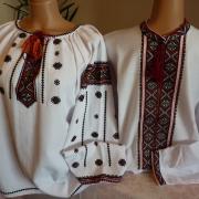 Парная вышиванка в технике низинка купить Киев