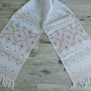 Весільний вишитий рушник "Квіти" купити Сумми