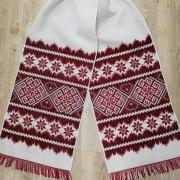 Вишитий весільний рушник "Вогняні квіти" купити Сумми