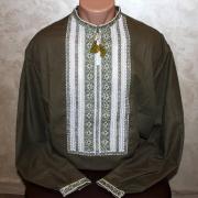 Чоловіча українська вишиванка "Сотник" купити