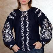 Жіноча чорна вишиванка "Доріана" купити Одесса